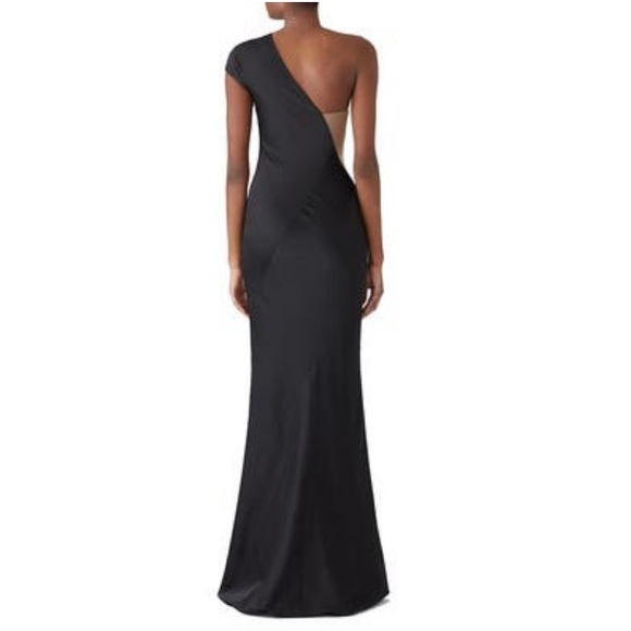 KAUFMANFRANCO Onyx Column Gown dress K13 - Picture 2 of 8